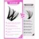 thumbnail image 5 of Kit de extensión Eyelash Clusters AGGRAD Flora Lash Clusters, 5 of 9