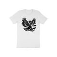 thumbnail image 4 of Flying Bald American Eagle Bird 4th of July Patriotic Gift T-Shirt Bald Eagle Bird Wildlife Birthday Holiday Presents Men Women Kids Tshirt, 4 of 10