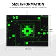 thumbnail image 3 of Lsque Geometry Dash Pattern Drying Mat for Kitchen Counter, 18x24 Inch Ultra Absorbent Home Dish Drainer Mats Plate Holder, 3 of 8