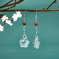 thumbnail image 5 of High Borosilicate Glass Bottle Pendant Mixed Shapes Mini Wishing Bottle Clear AB 12pcs/set, 5 of 6