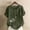 #1_Army Green, variant on Summer Linen Tops for Women Floral Trends Tee Shirts Crew Neck Rolled Sleeve Shirts Plus Size Relaxed Fit Tumic Tops Business Casual Dressy Work Blouses