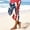 D-Navy, variant on Vekome Capri Leggings for Women 4th of July Plus Size Red White Blue Mid Waist Skinny Leg Yoga Pants Elastic Waist Stretchy Independence Day Slim Leggings Patriotic Outfits Workout Outfits Blue 2XL