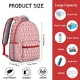thumbnail image 6 of Playful Elephant Backpack - Durable Waterproof Bookbag for School & College, Fashionable Laptop Backpack, Cute Elephant Print Gift for Students, 6 of 6