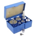 thumbnail image 4 of Kit de pesas de calibración para balanzas Pesas de precisión en gramos Pesas de calibración metálicas con pinzas de plástico Ideales para uso en laboratorios y cocinas, 4 of 8