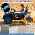 thumbnail image 3 of OLAKIDS 24V 2 Seater Ride on Car UTV with Extra Large Seat, Remote Control, Shock Absorbers, Lights, Bluetooth, Storage for Kids Ages 3-8, 3 of 6