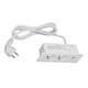 thumbnail image 1 of Enchufe Integrado, USB C, Puerto USB A, Regleta De Alimentación De Escritorio, Enchufe Multiusos De La UE, 230-265 V, Tomacorrientes De 2 Vías, Cable De 1,5 Metros, Instalación, 1 of 7