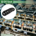 thumbnail image 2 of Anillo de Sello de Aceite Universal TG4 Sello de Eje Rotativo 32x65x10mm Alta Presión Caucho NBR Negro 5 Pcs, 2 of 7