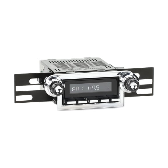 RetroRadio Compatible with 1964-66 Ford Thunderbird Features Include Bluetooth, USB, AM/FM HBC-M2-124-25-85F