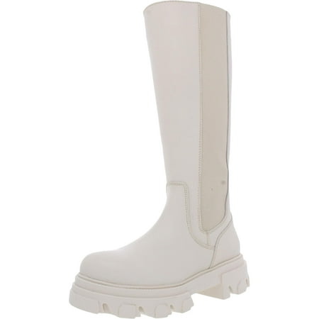 

Steve Madden Womens Esma Leather Tall Knee-High Boots