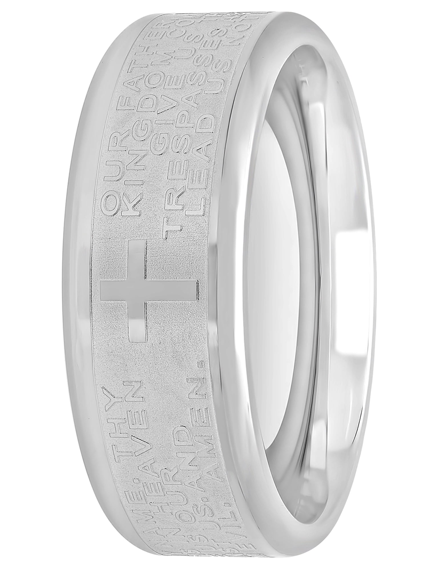 Lords prayer mens ring deals