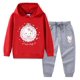 thumbnail image 3 of Hello Kitty-Sudadera con capucha para niña, pantalones deportivos, ropa de dos piezas para niño, conjunto de bebé de manga larga de algodón puro, moda bonita, 3 of 5