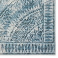 thumbnail image 3 of Yuma Indoor/Outdoor Blue Farmhouse Medallion 5' x 7'6" Non-Skid Area Rug, 3 of 9