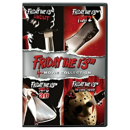 Friday the 13th: 4-Movie Collection (DVD), Paramount, Horror