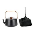 thumbnail image 2 of colaxi Camping Kettle Tea Pot Multipurpose Fast Heating Drinkware Water Kettle Outdoor Water Pot for Climbing Outdoor Sports Fishing Black, 2 of 9
