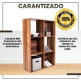 thumbnail image 3 of Organizador 6 Cubos Tipo Librero Multiusos FRATELLO MUEBLES Nogal, 3 of 8