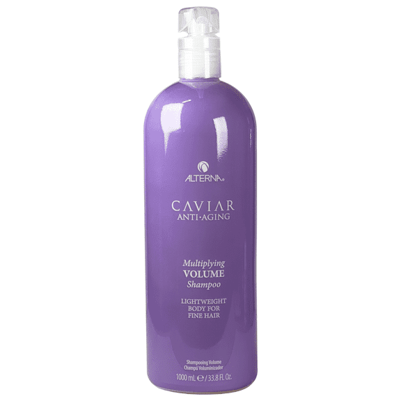 Alterna Caviar Anti-Aging Multiplying Volume Shampoo 1000 ml / 33.8 oz | For Straight, Wavy, Curly Fine Hair