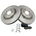 thumbnail image 3 of TRQ Front Brake Pad & Rotor Kit Brake Pads Brake Rotor Ceramic Fits Select 2019 Acura RDX, 3 of 5