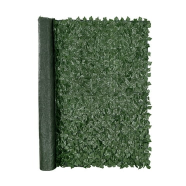 SKYSHALO Ivy Privacy Screen, 96x72 inch Synthetic Green Wall, Mesh-Backed Greenery Fence with Durable Joints, Artificial Vine Leaf Decor for Garden, Yard, Balcony