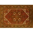 thumbnail image 1 of Ahgly Company Indoor Rectangle Persian Yellow Traditional Area Rugs, 2' x 5', 1 of 4