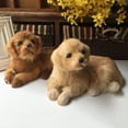 thumbnail image 2 of Puppy Simulation Doll Toy Mini Pekingese Dog Ornament Home Car office Decor, 2 of 8
