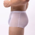 thumbnail image 5 of Men's Solid Color Trend Mesh Breathable Briefs for Everyday Comfort and Lightweight Support, 5 of 5