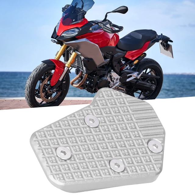 Rear Brake Enlarge Pad, Rear Brake Extension Pedal CNC Aluminum Alloy High Sturdiness For Motorcycle