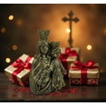 thumbnail image 5 of Madonna and Child Statue - Resin Mary with Baby Jesus Figure Catholic Home Decor, Hand Painted Blessed Virgin Mary Statue, Holy Mother Religious Gift for Mom Women, 4.92”H, 5 of 7
