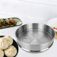 thumbnail image 4 of Cesta de de acero inoxidable de 2 uds. Rejilla de para cocinar carne 30cm y 32cm Gloria vapor de cocina, 4 of 9