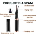 thumbnail image 7 of Heated Eyelash Curlers,Heated Eyelash Curlers, 2025 Rechargeable Heated Eyelash Curler for Quick Heating Curling,Eyelash Curler,Keeps Lashes Curled for 8 Hours (Black), 7 of 7