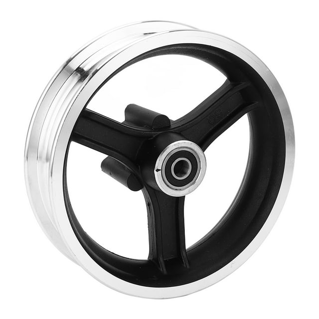 Cubo de Rueda de Scooter Eléctrico, Cubo de Rueda delantera de Scooter Eléctrico Disipación de Calor Duradera absorción de Choque de 10 Pulgadas para piezas de reparación