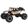 thumbnail image 2 of 2,4 GHz Control remoto Tracción en las cuatro ruedas RC Racing Car Modelo Vehículo de juguete (Oro), 2 of 8