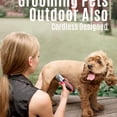 thumbnail image 4 of Dog Shaver Clippers Low Noise Rechargeable Cordless Electric Quiet Hair Clippers Set for Dogs Cats Pets, 4 of 4