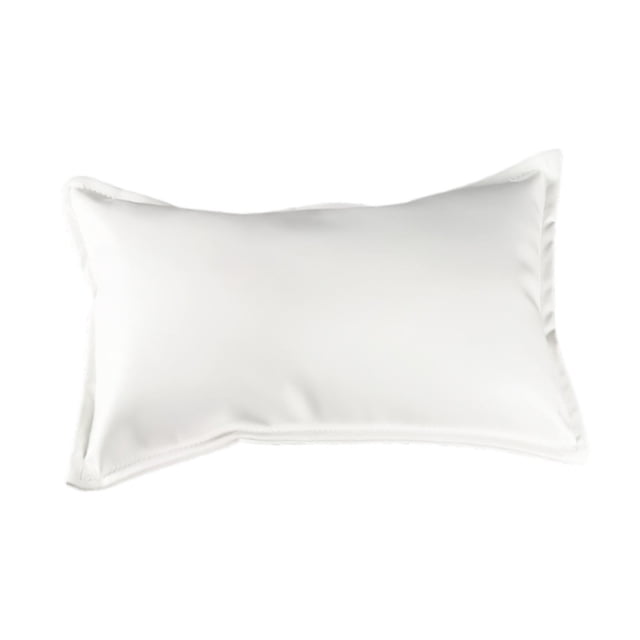 Reposabrazos de manicura profesional, fácil de cuidar, soporte para almohada de mano blanco