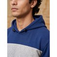thumbnail image 4 of Men's Urban Edge Colorblock Pullover Hoodie & Straight Pant Co-Ord Set, 4 of 4
