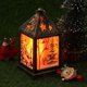 thumbnail image 3 of Linterna decorativa navideña iluminada Luz nocturna LED retro de Papá Noel, 3 of 5