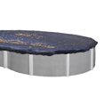 thumbnail image 1 of Swimline 16x32 Ft. Heavy Duty Oval Above Ground Winter Swimming Pool Cover, Blue, 1 of 5
