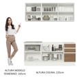thumbnail image 4 of Cocina Integral Madesa Glamy 180 Cm Marron, 4 of 10