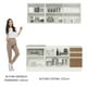 thumbnail image 4 of Cocina Integral Madesa Glamy 180 Cm Marron, 4 of 10