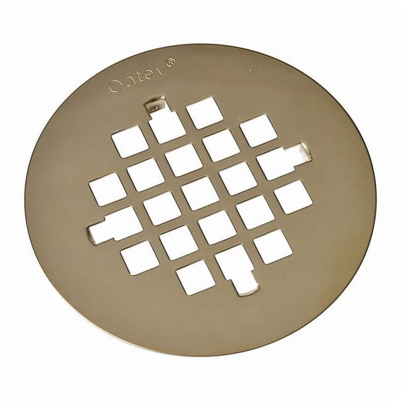 Oatey ShowerStrainer, PolishedBronze, SS, 4-1/4in 42137