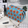 thumbnail image 7 of Sikiie Cartoon Watermelon Print Flip Double-layer Pencil Case, All-purpose Stationery Bag for Study and Office, Zipper Design, Unisex, 7 of 7
