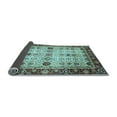 thumbnail image 2 of Ahgly Company Indoor Rectangle Abstract Light Blue Modern Area Rugs, 2' x 3', 2 of 4