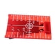 thumbnail image 4 of Tarjeta de Placa de Objetivo Láser de Piso Magnético 6x con Soporte para Aplicación de Haz Rojo 6 piezas, 4 of 8
