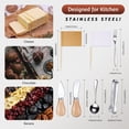 thumbnail image 2 of Juego de cuchillos esparcidores para tablas de charcutería, 20 piezas, 2 of 6