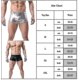 thumbnail image 3 of Sexy Men's Underwear Boxer Shorts Faux Leather Patent Leather Sexy Boxers, 3 of 3