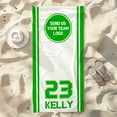 thumbnail image 6 of Personalized Custom Beach Towel - Microfiber Pool Swim Travel Large Soft Customized Text Team Logo/Name /Number (30"x60"), 6 of 9