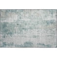 thumbnail image 2 of Addison Rugs Mayfield Premium Machine Washable Transitional Abstract Turquoise Rectangle Rug, 1'8" x 2'6", 2 of 6