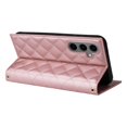 thumbnail image 3 of Samsung Galaxy A25 Plus Case Rhombus Leather Roséguld, 3 of 5