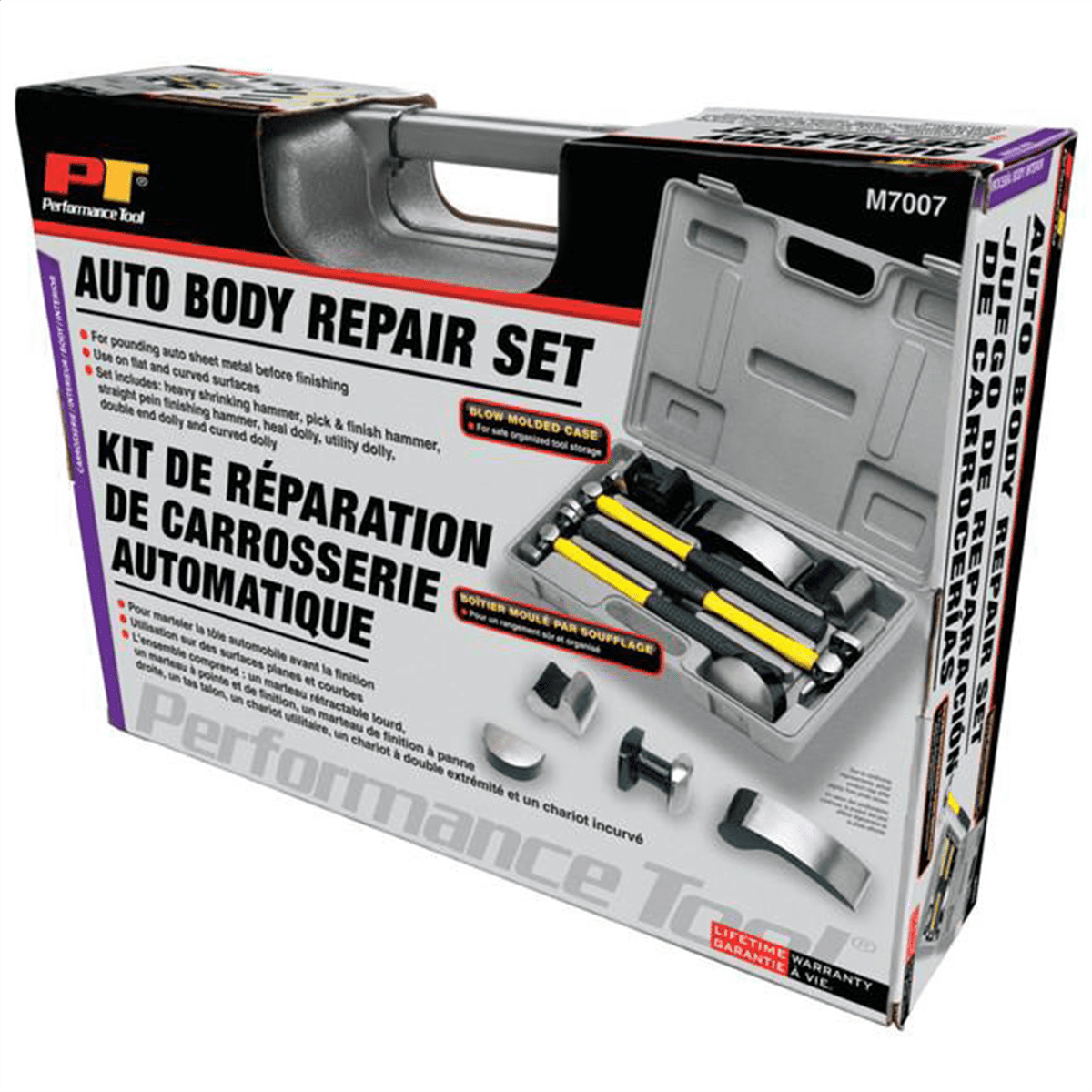 Wilmar PMM7007 7 Piece Autobody Repair Kit