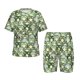 thumbnail image 1 of Balery Cute Frog Conjunto de Pijama Infantil de Manga Corta con Estampado – Ropa de Dormir de Algodón Suave-3X-Large, 1 of 6