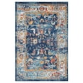 thumbnail image 3 of Luxee Designs Alexandria Bordered Pattern 5x7 Area Rug for Living Room Indoor Boho Rugs - Navy, 3 of 10